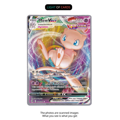 Pokémon TCG - Mew Vmax - Fusion Strike - 114/264 - Ultra Rare
