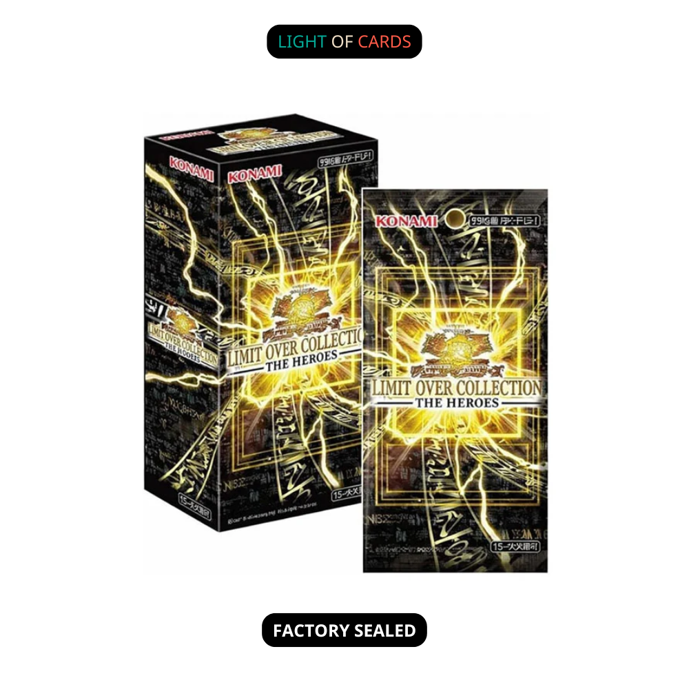 [Sealed] YuGiOh TCG - The Heroes - Limit Over Collection - JP