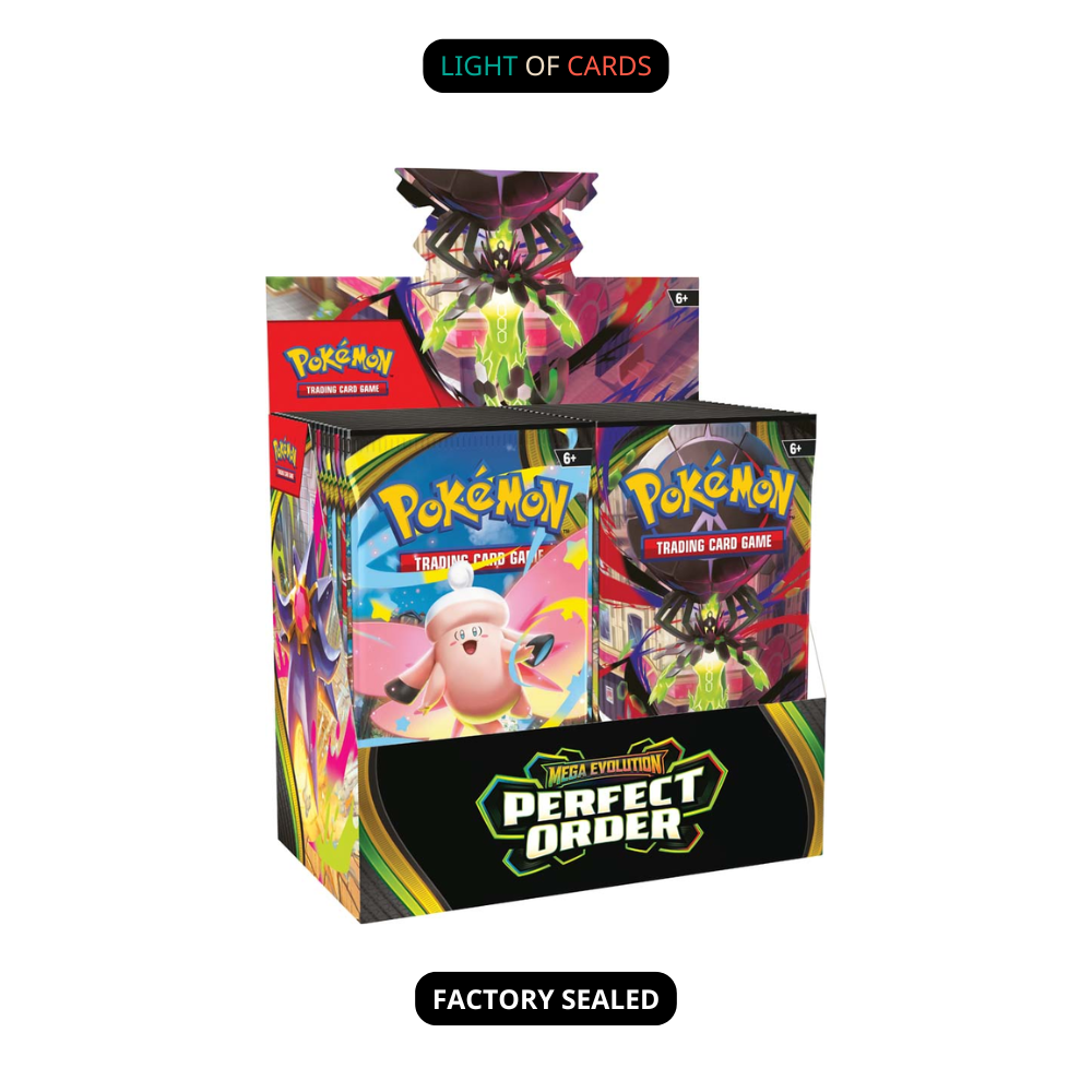 [Sealed] Pokémon TCG - Mega Evolution - Perfect Order Booster Box