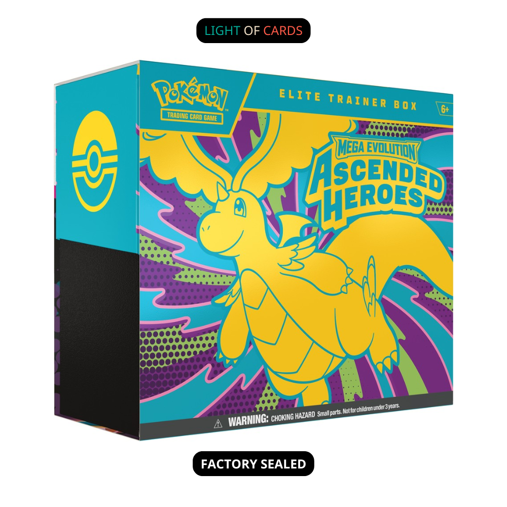 [Sealed] Pokémon TCG - Mega Evolution Ascended Heroes Elite Trainer Box