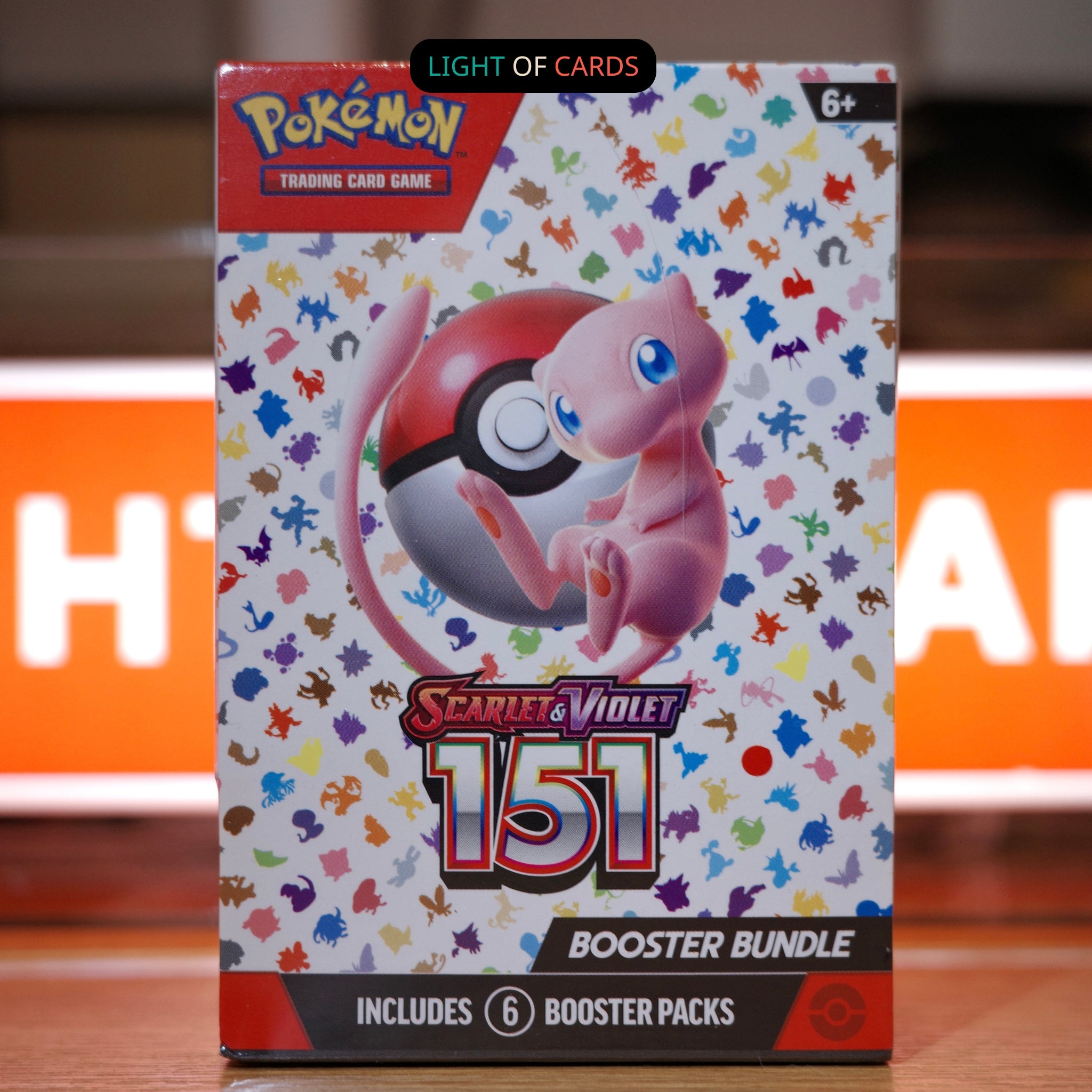 [Sealed] Pokémon TCG - 151 Booster Bundle - 6 packs