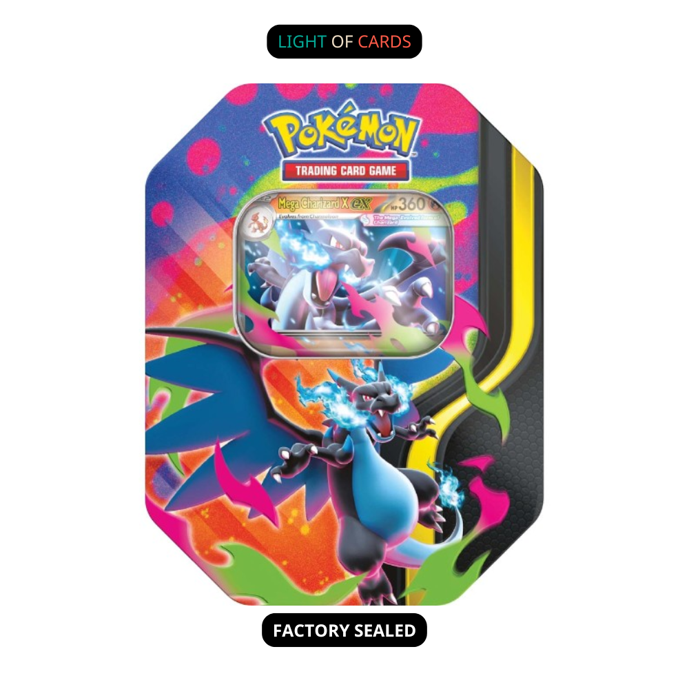 [Sealed] Pokémon TCG - Mega Charizard Tin