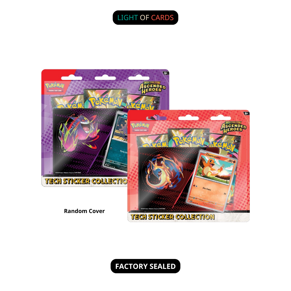 Pokémon TCG - Mega Evolution - Ascended Heroes Tech Sticker Collection