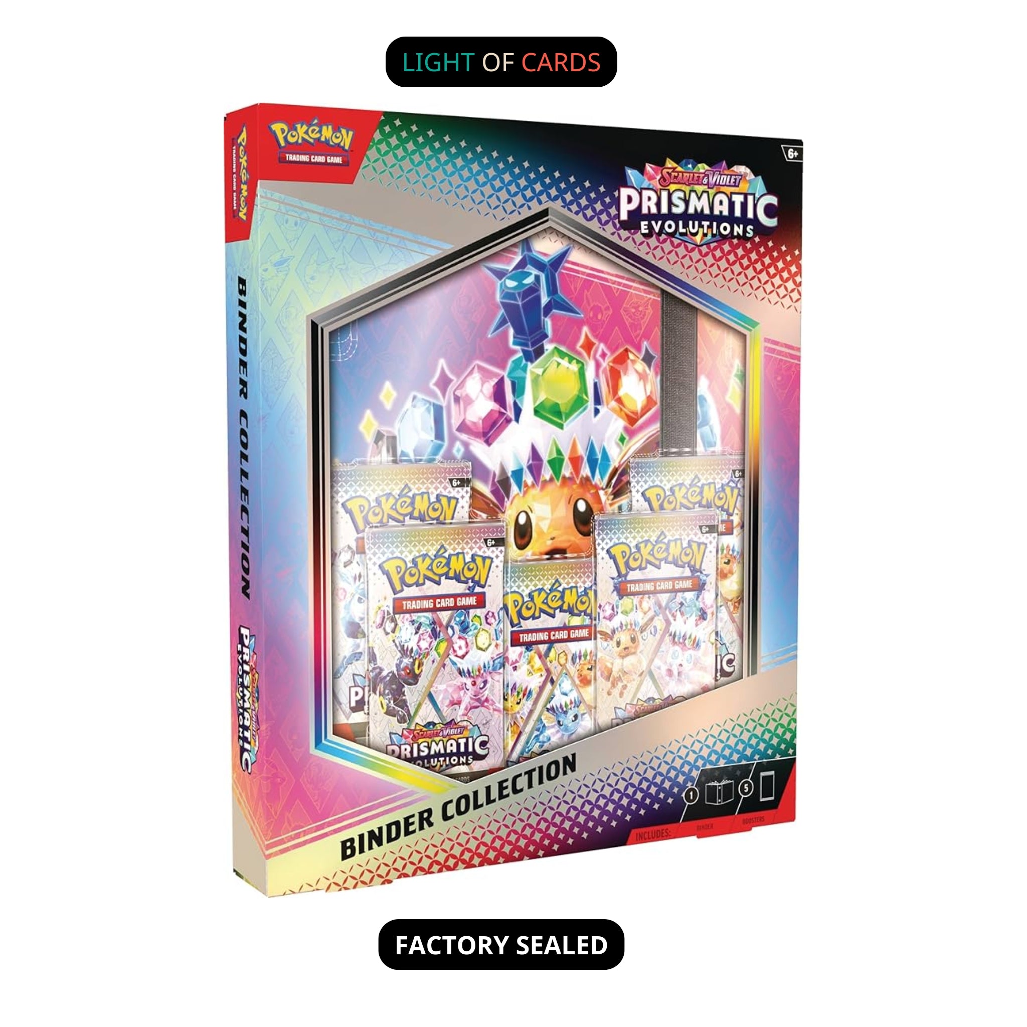 Pokemon TCG - Scarlet & Violet - Prismatic Evolutions Binder Collection