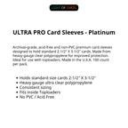 [Bundle] Ultra PRO Premium Card Sleeves + Toploader