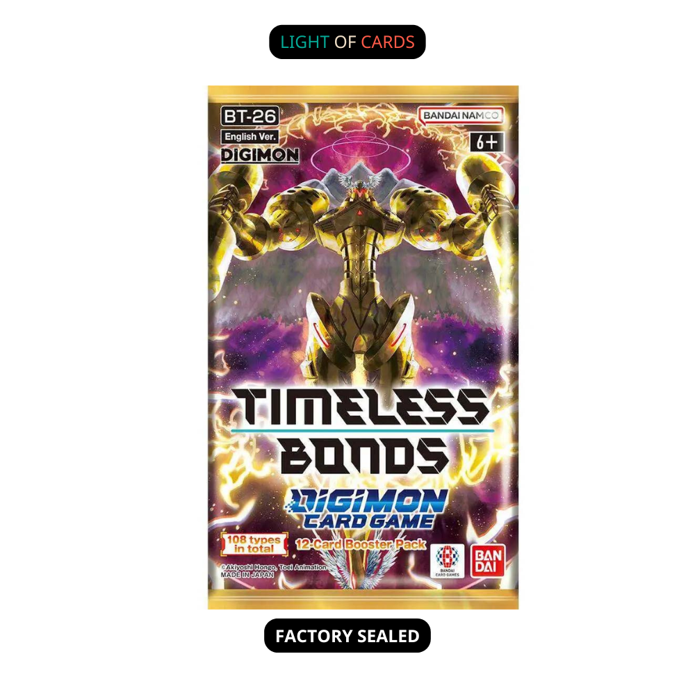 [Single Pack] Digimon TCG - Timeless Bonds - BT-26 - EN