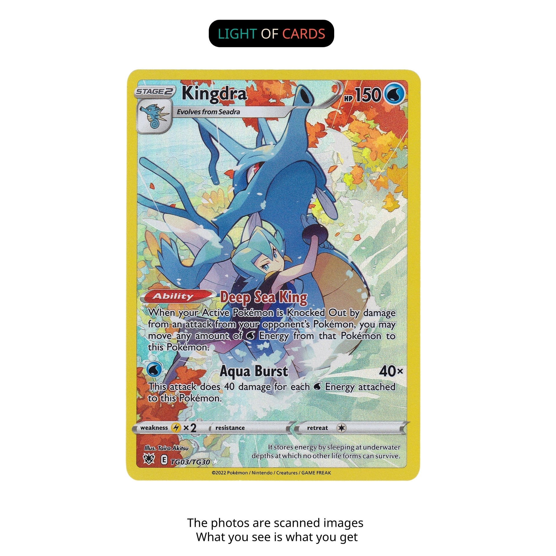 Pokémon TCG - Kingdra - TG03/TG30 - Astral Radiance