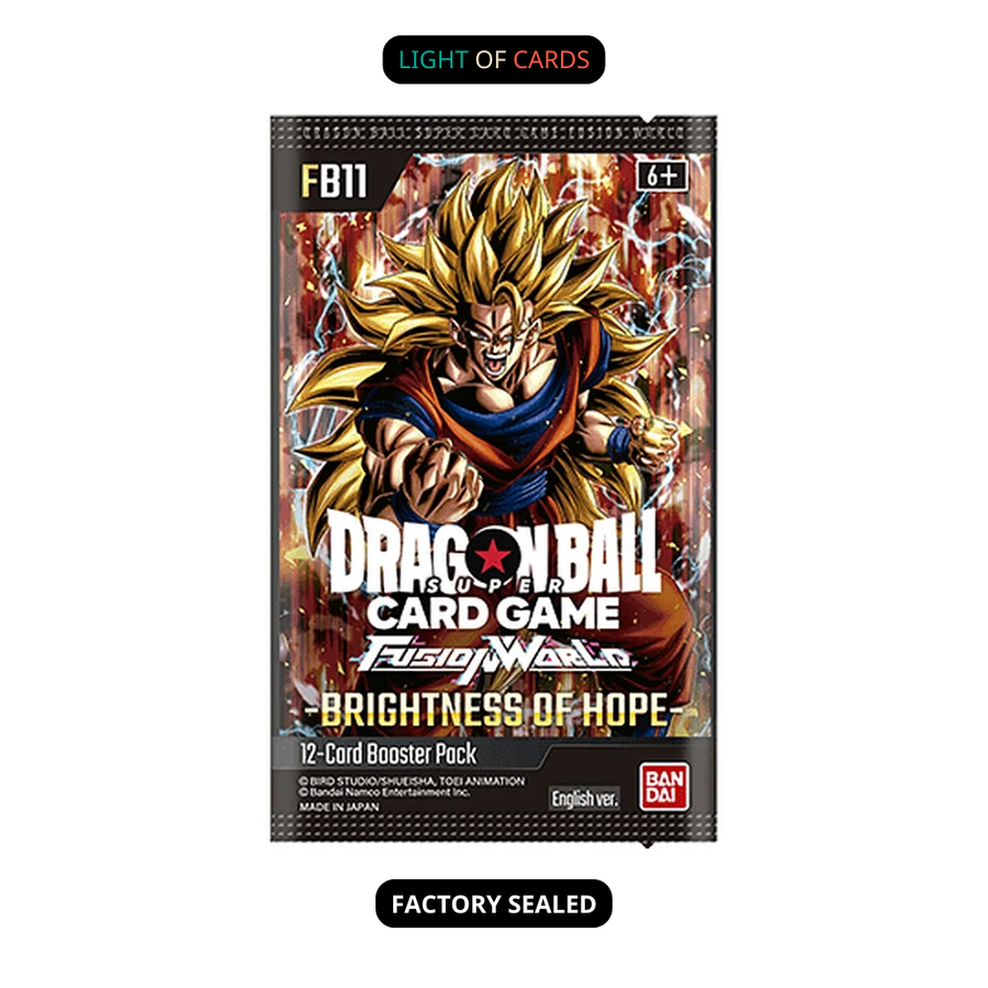 [Single Pack] Dragon Ball｜Fusion World - Brightness of Hope - FB11 - EN