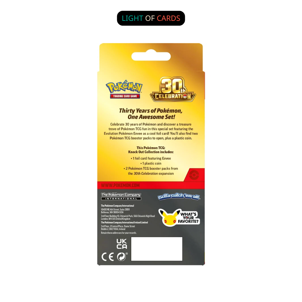 [Pre-Order] Pokemon TCG - 30th Celebration Knock Out Collection