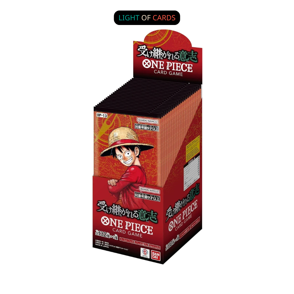 One Piece｜OP-13 Carrying On His Will - Booster Box - JP