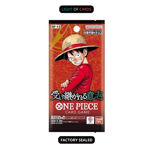 One Piece｜OP-13 Carrying On His Will - Booster Box - JP