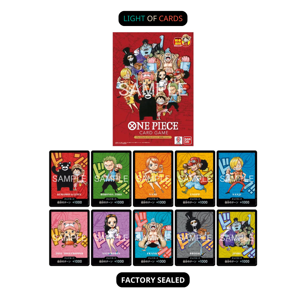 [Sealed] One Piece｜Premium Card Collection Kumamoto - 10 Don Cards - JP