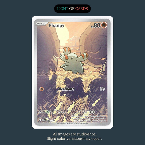 Pokémon TCG - Phanpy - 205/191 - Illustration Rare - Surging Sparks