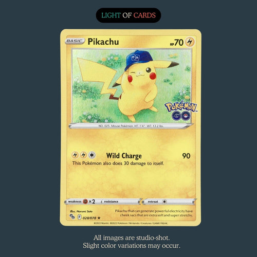 cute pikachu pokemon card Pokémon TCG - Pikachu - 028/078 - Holo - Rare
