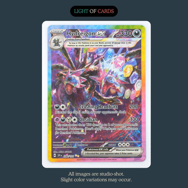 Pokmon TCG - Hydreigon ex- 240/191 - Special Illustration Rare - Surg Light of Cards Pokmon TCG - Hydreigon ex- 240/191 - Special Illustration Rare - Surg Light of Cards