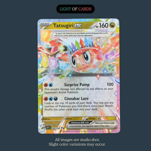 Pokémon TCG - Tatsugiri ex - 142/191 - Double Rare
