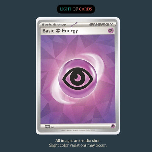 Pokémon TCG - Basic Energy Card Bundle - Fire - Water - Green - Fighting - Metal