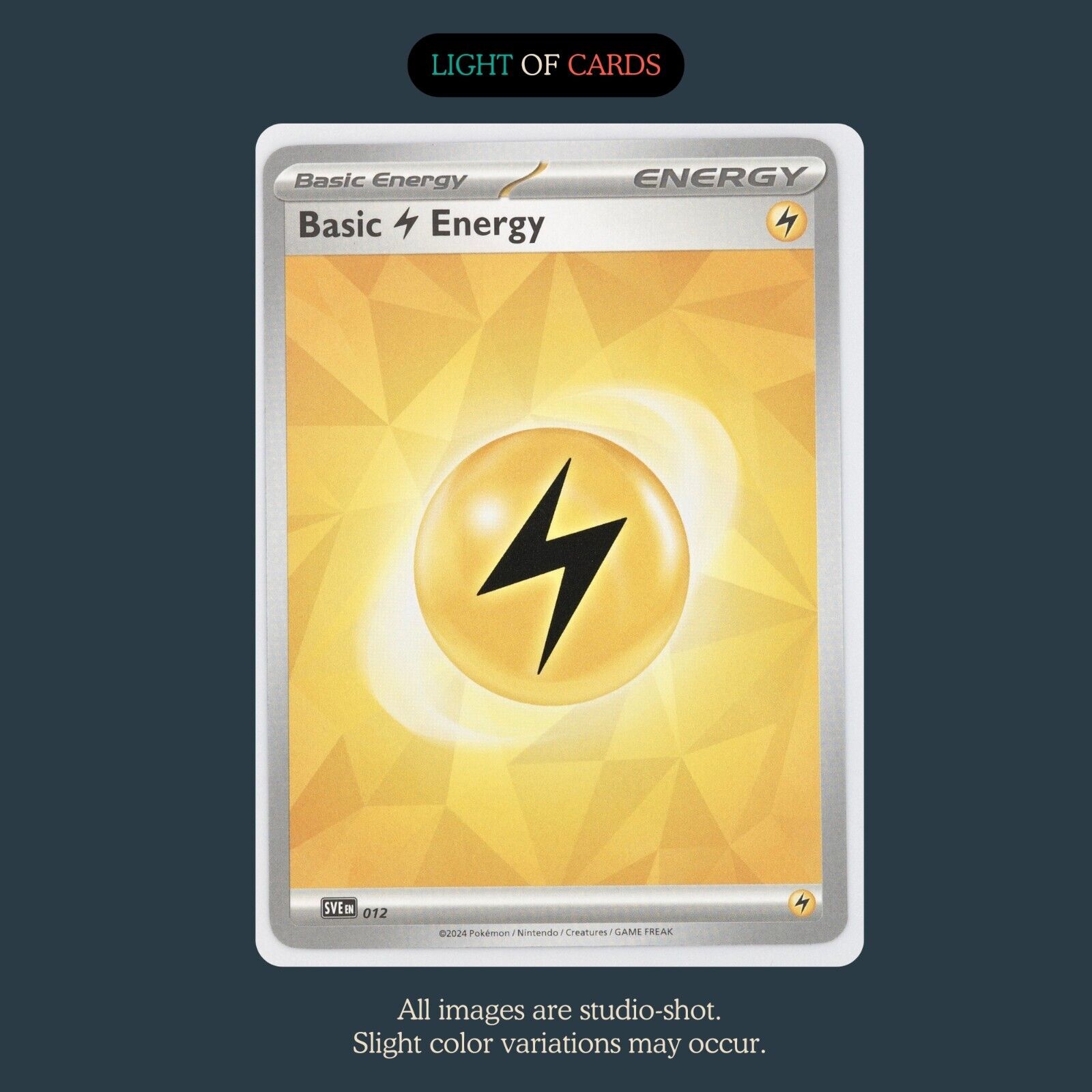 Pokémon TCG - Basic Energy Card Bundle - Fire - Water - Green - Fighting - Metal