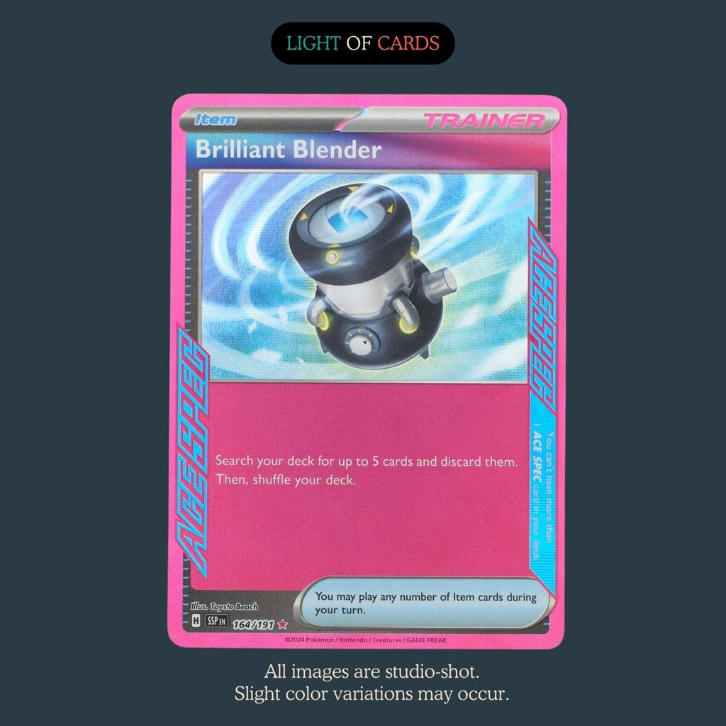 Pokémon TCG - Brilliant Blender - 164/191 - ACE Rare
