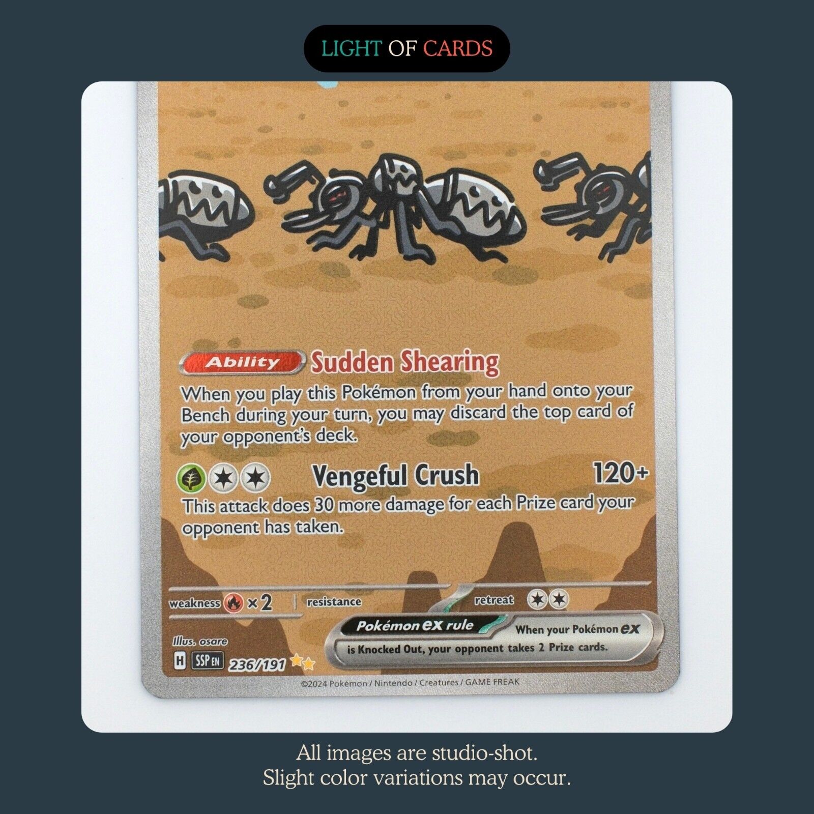 pokemon durant card Pokémon TCG - Durant ex- 236/191 - Illustration Rare