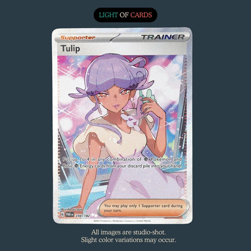 tulip full art pokemon card Pokémon TCG - - 244/182 - Ultra Rare Cards:100 Cards tgtgho24all Ultra Rare One Piece Card Game