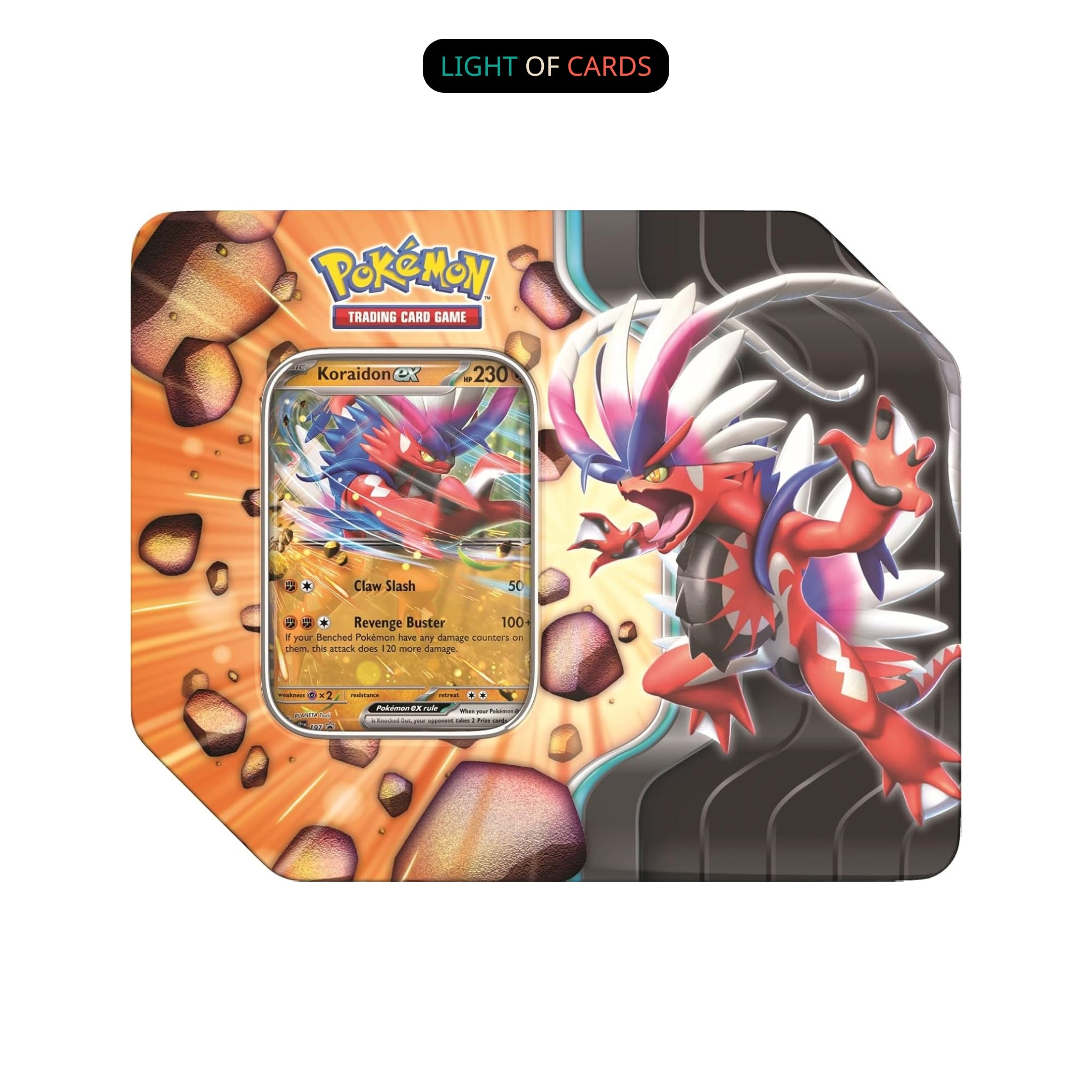 [Sealed] Pokémon TCG - Slashing Legends Tin - Assorted