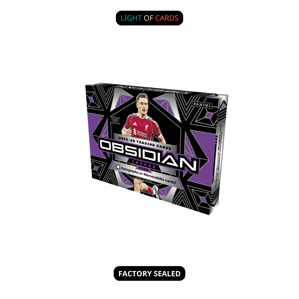 Panini｜2025/26 Obsidian Soccer Hobby Box
