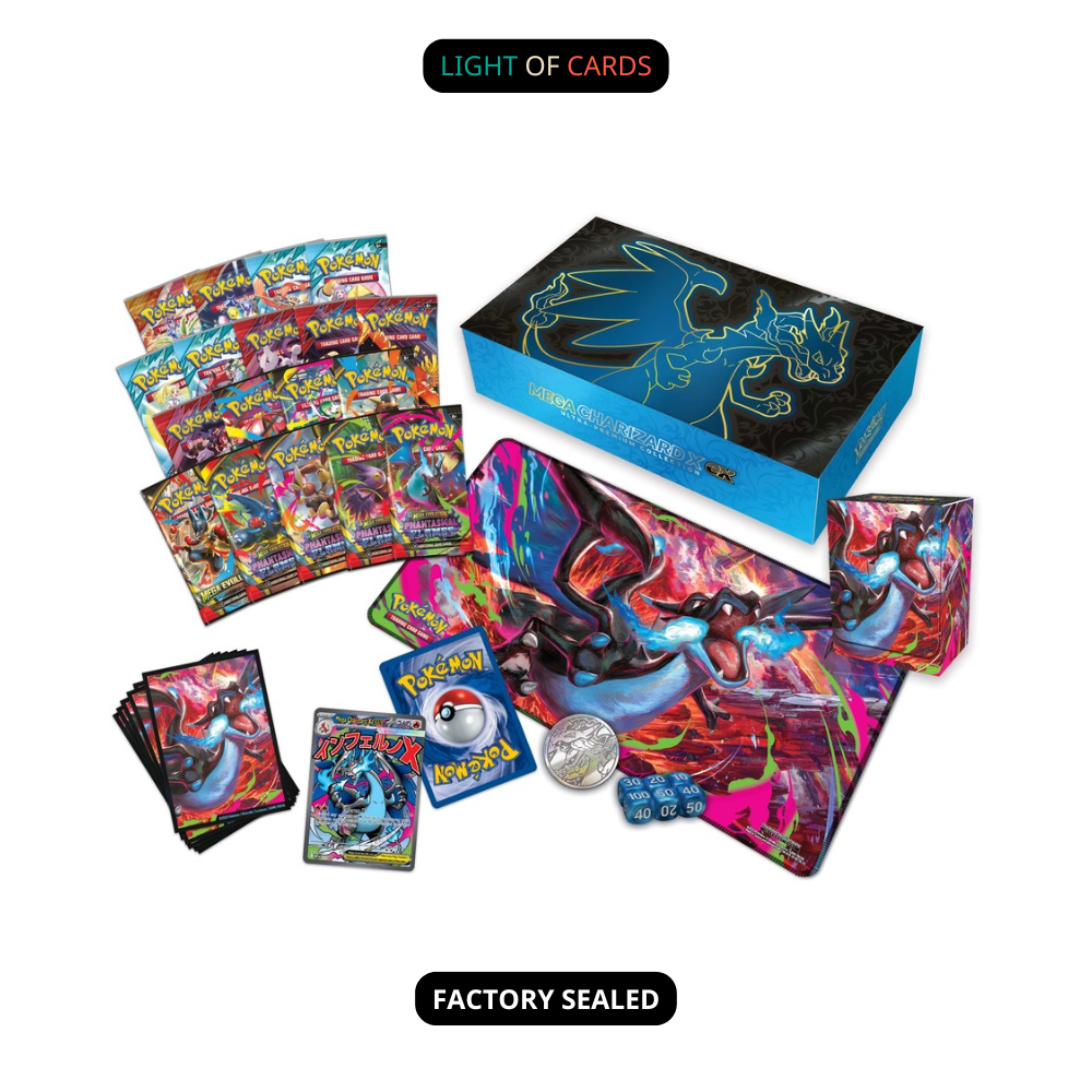 Pokémon TCG - Mega Evolution Mega Charizard X ex Ultra-Premium Collection