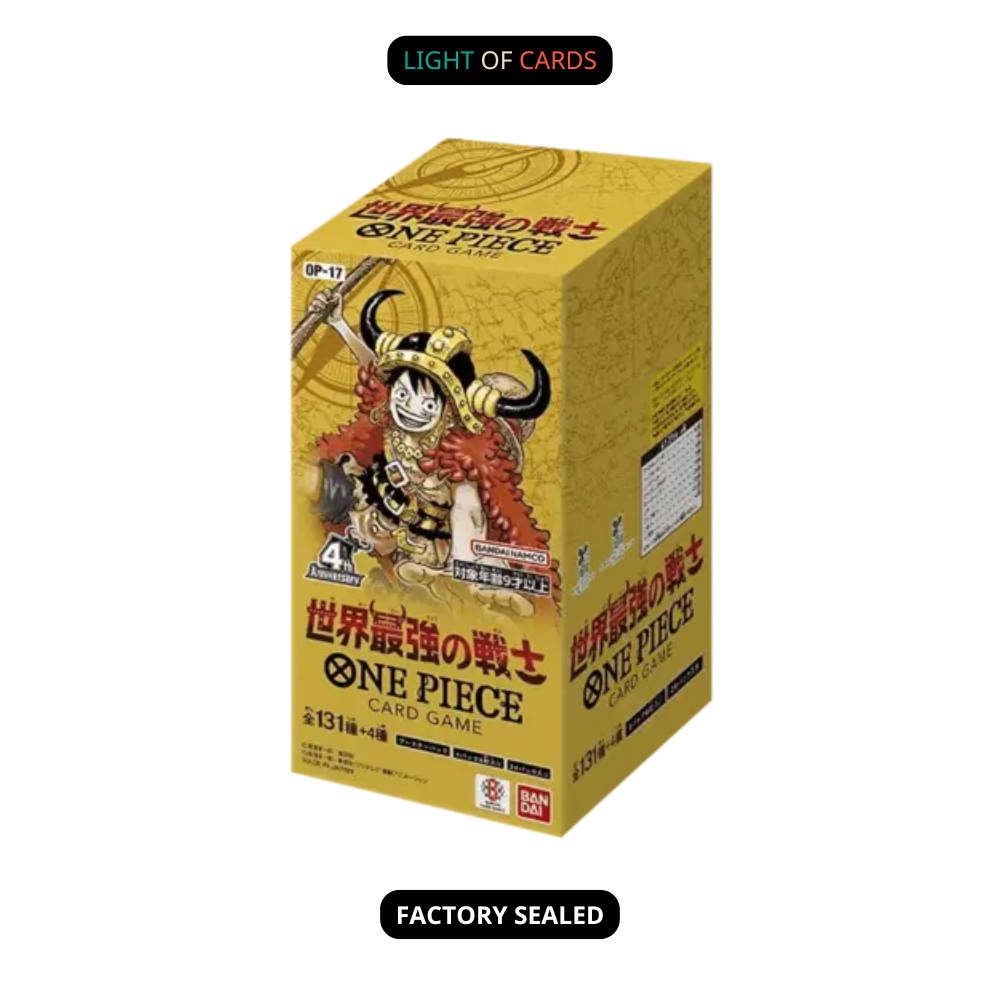 One Piece｜OP-17 The World's Strongest Warriors Booster Box - JP
