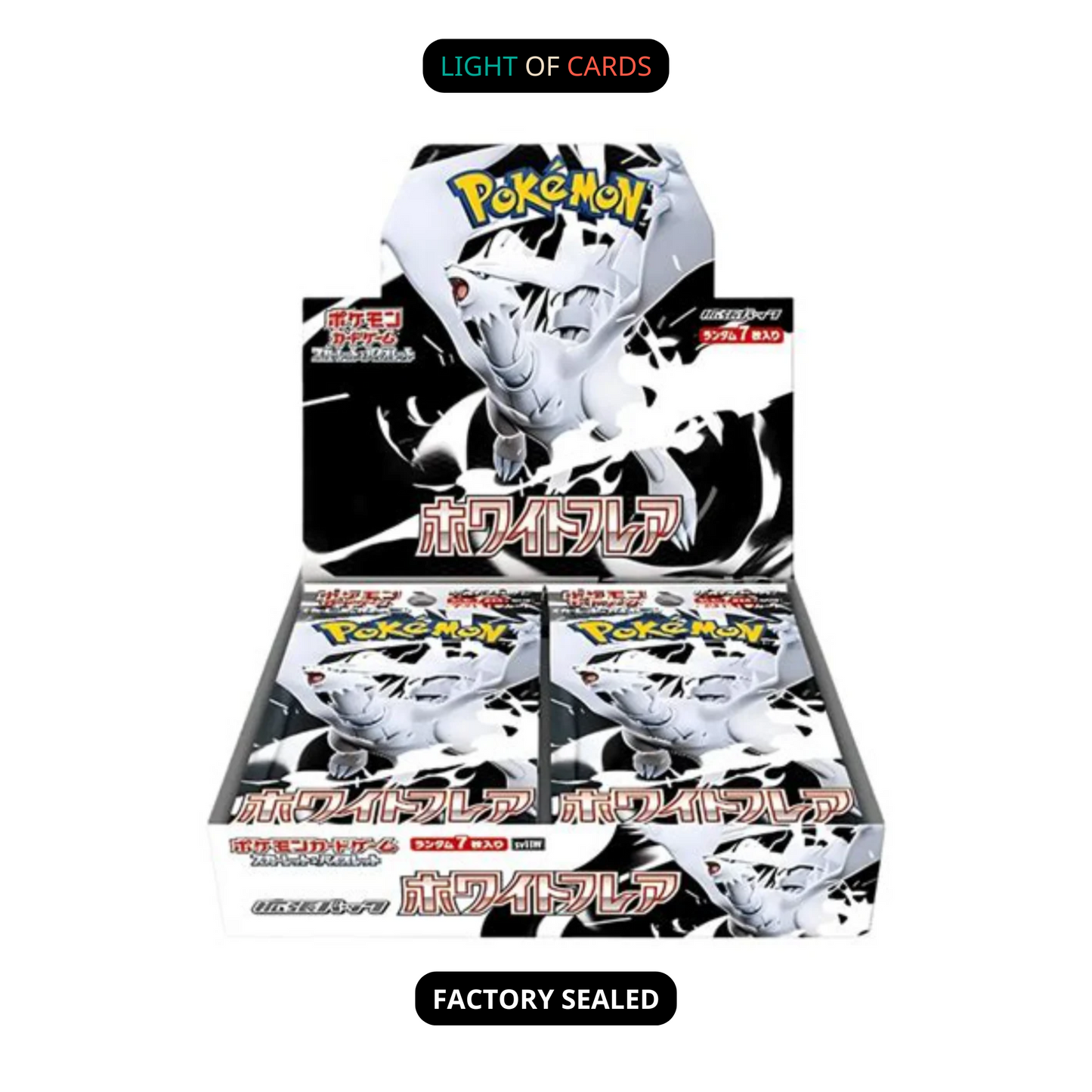 [Sealed] Pokémon TCG - White Flare - Booster Box - Japanese