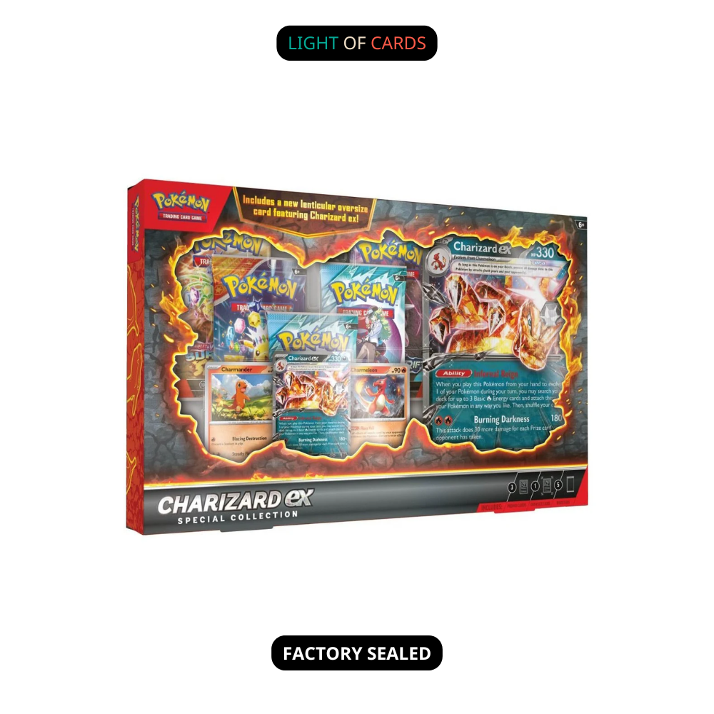 Pokémon TCG - Charizard X ex - Special Collection Box