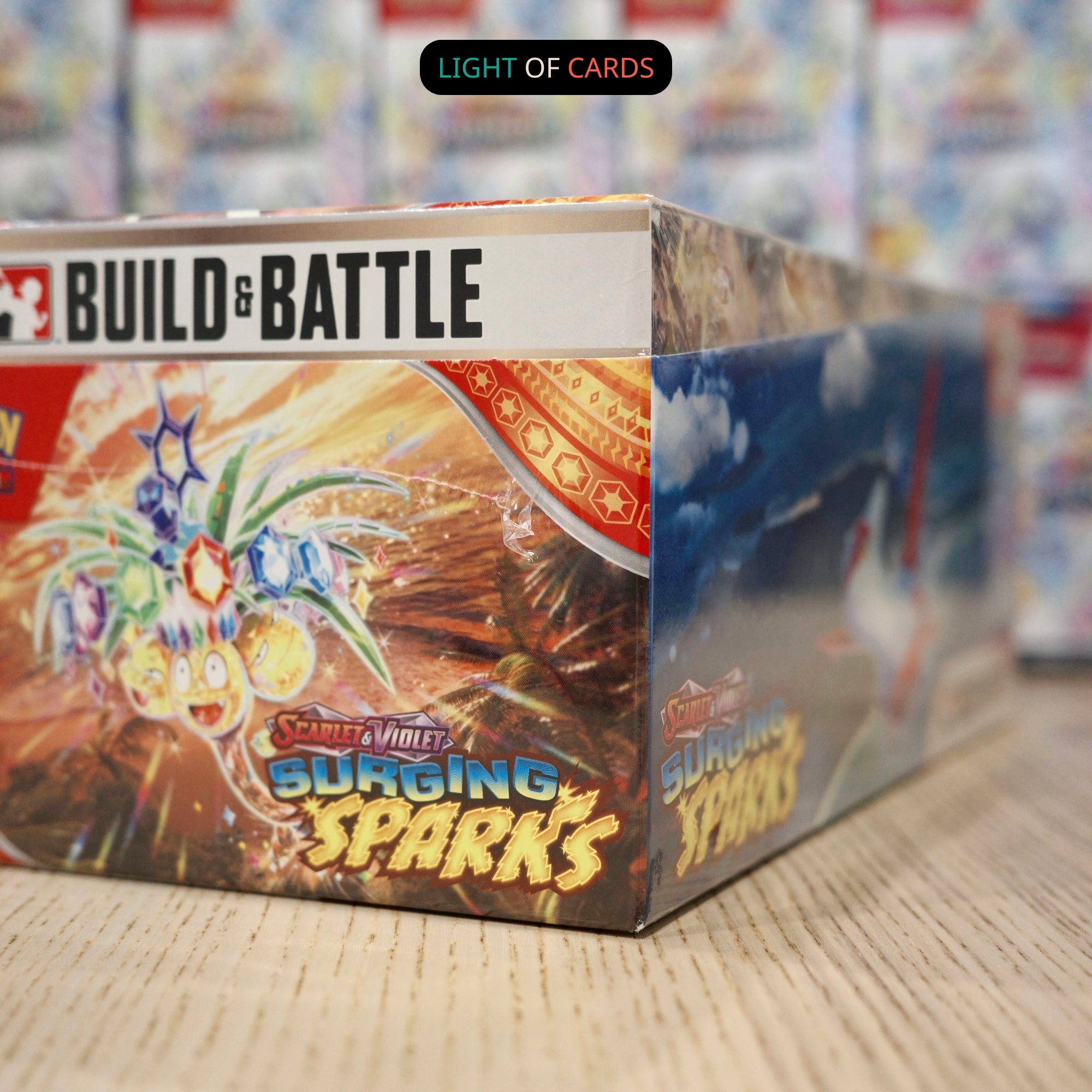 [Sealed Case] Pokémon TCG - Surging Sparks - Build & Battle