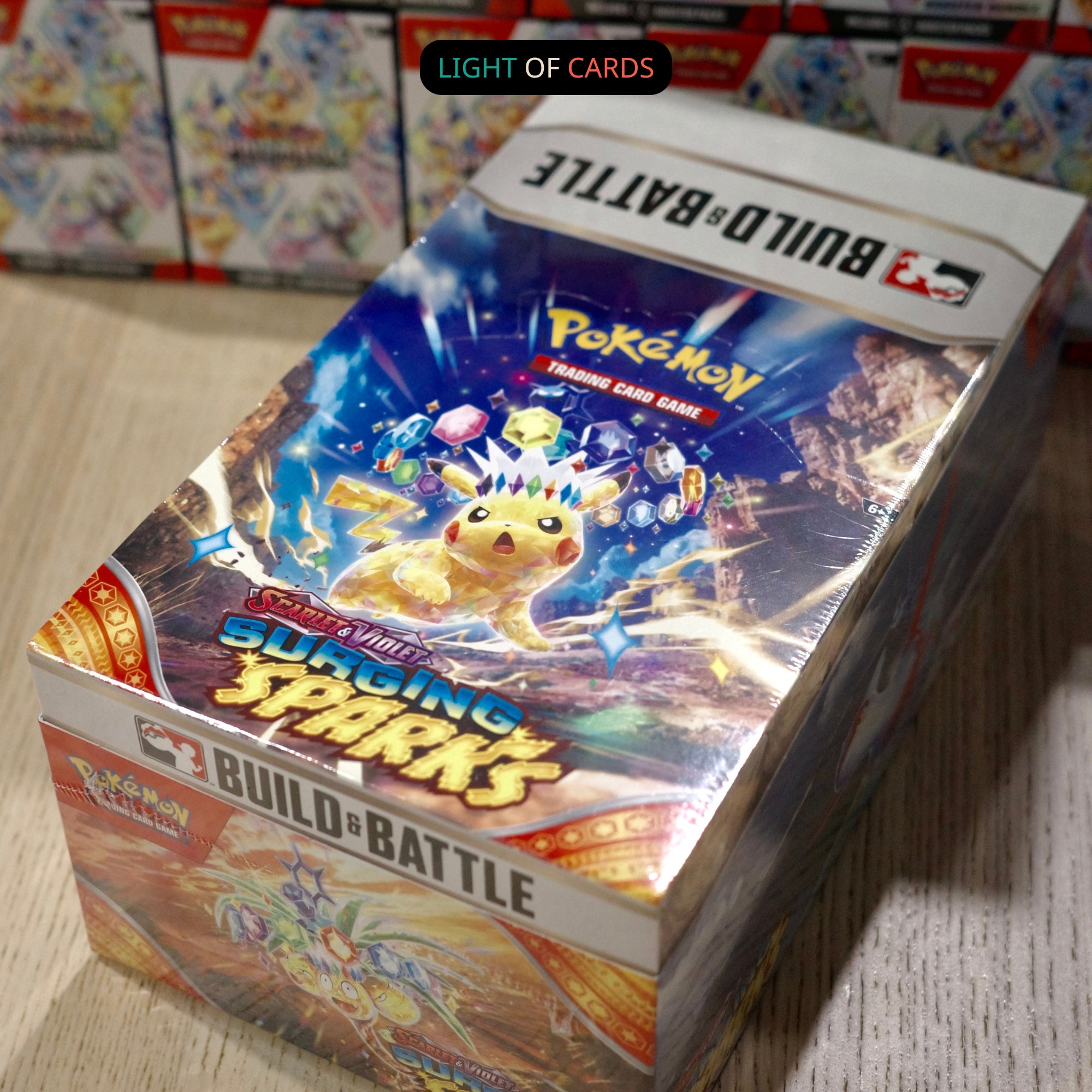 [Sealed Case] Pokémon TCG - Surging Sparks - Build & Battle