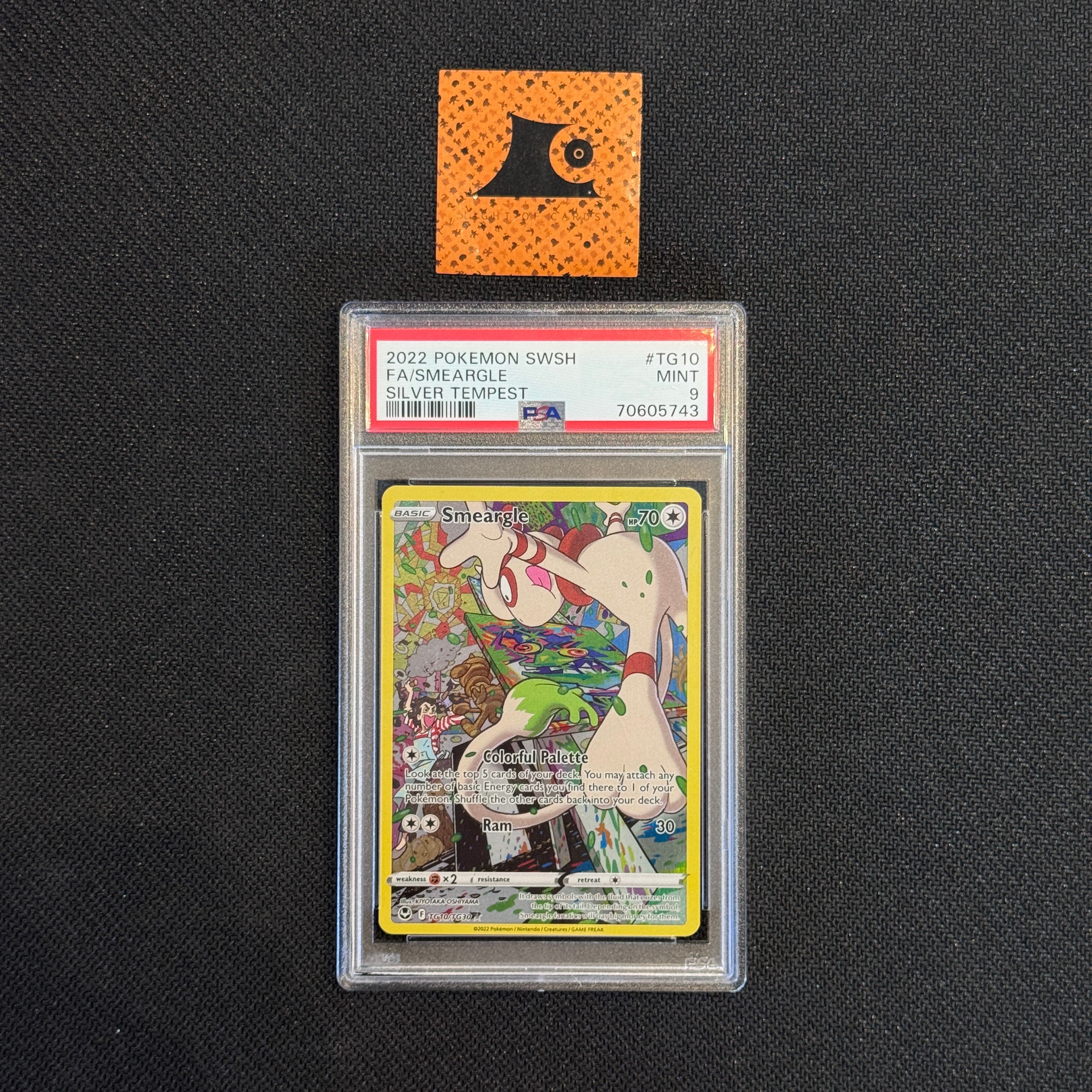 [PSA 9] Smeargle - TG10/TG30 - Ultra Rare - Silver Tempest