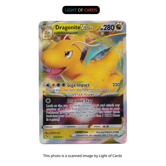 Pokémon TCG - Dragonite Vstar - 050/078 - Holo - Ultra Rare