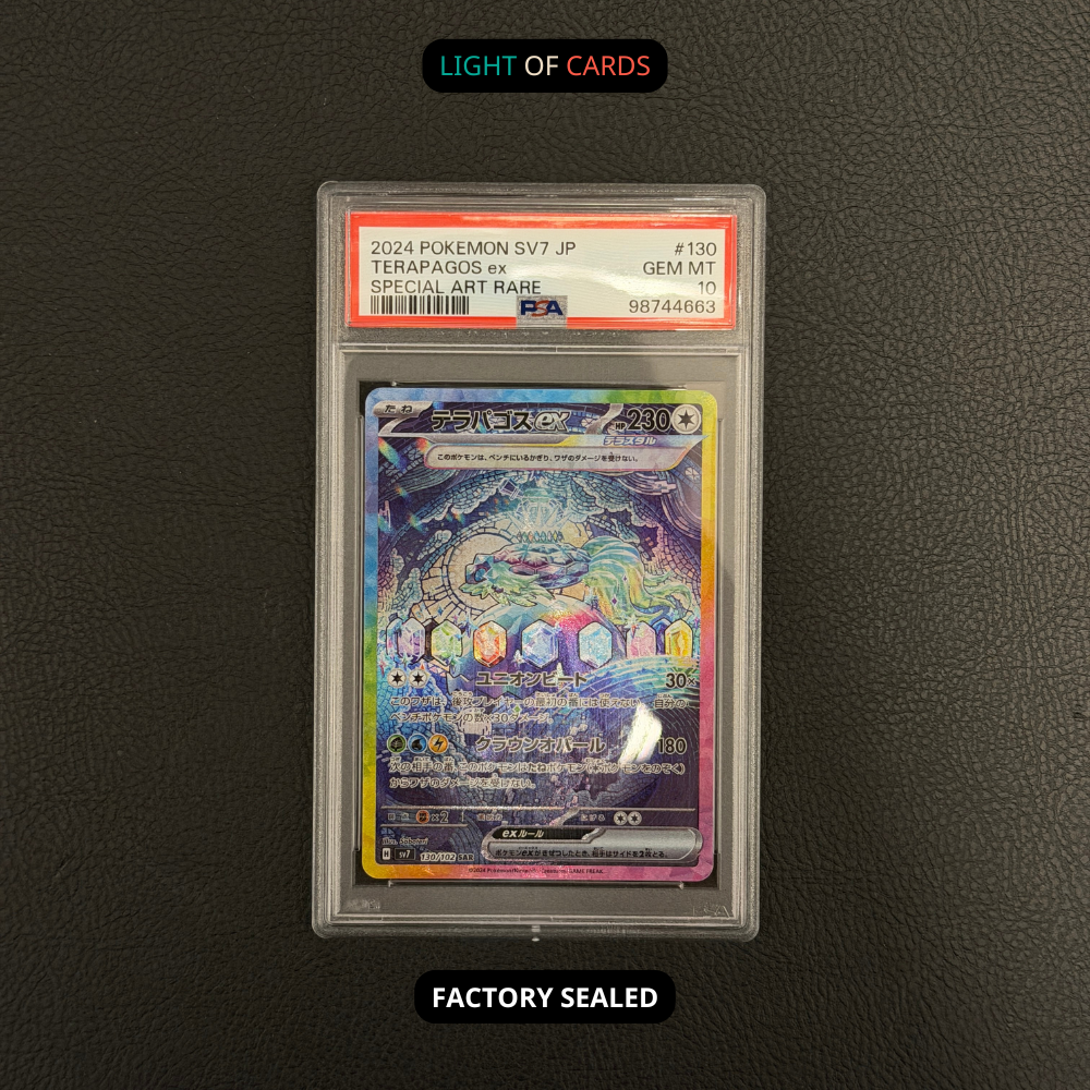 [PSA 10] Pokémon TCG - Terapagos Ex - 130/102 - Stellar Miracle - JP