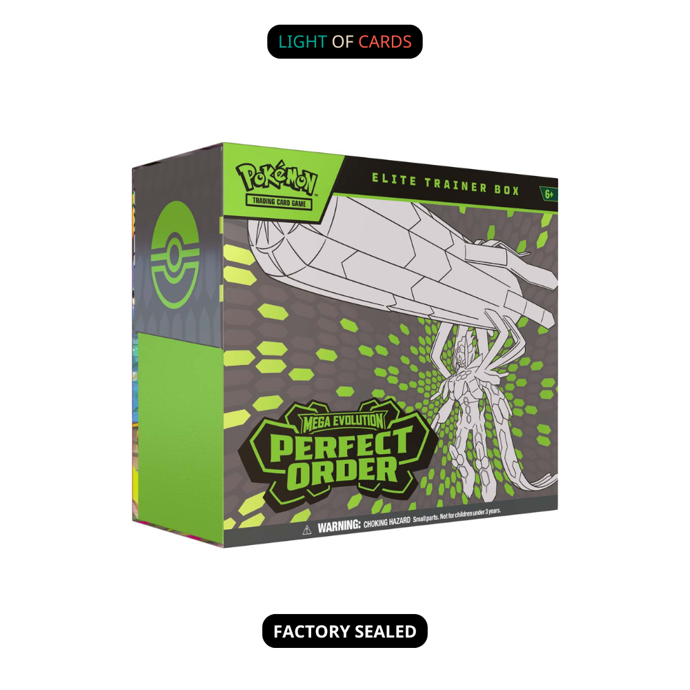 [Sealed] Pokémon TCG - Mega Evolution - Perfect Order Elite Trainer Box