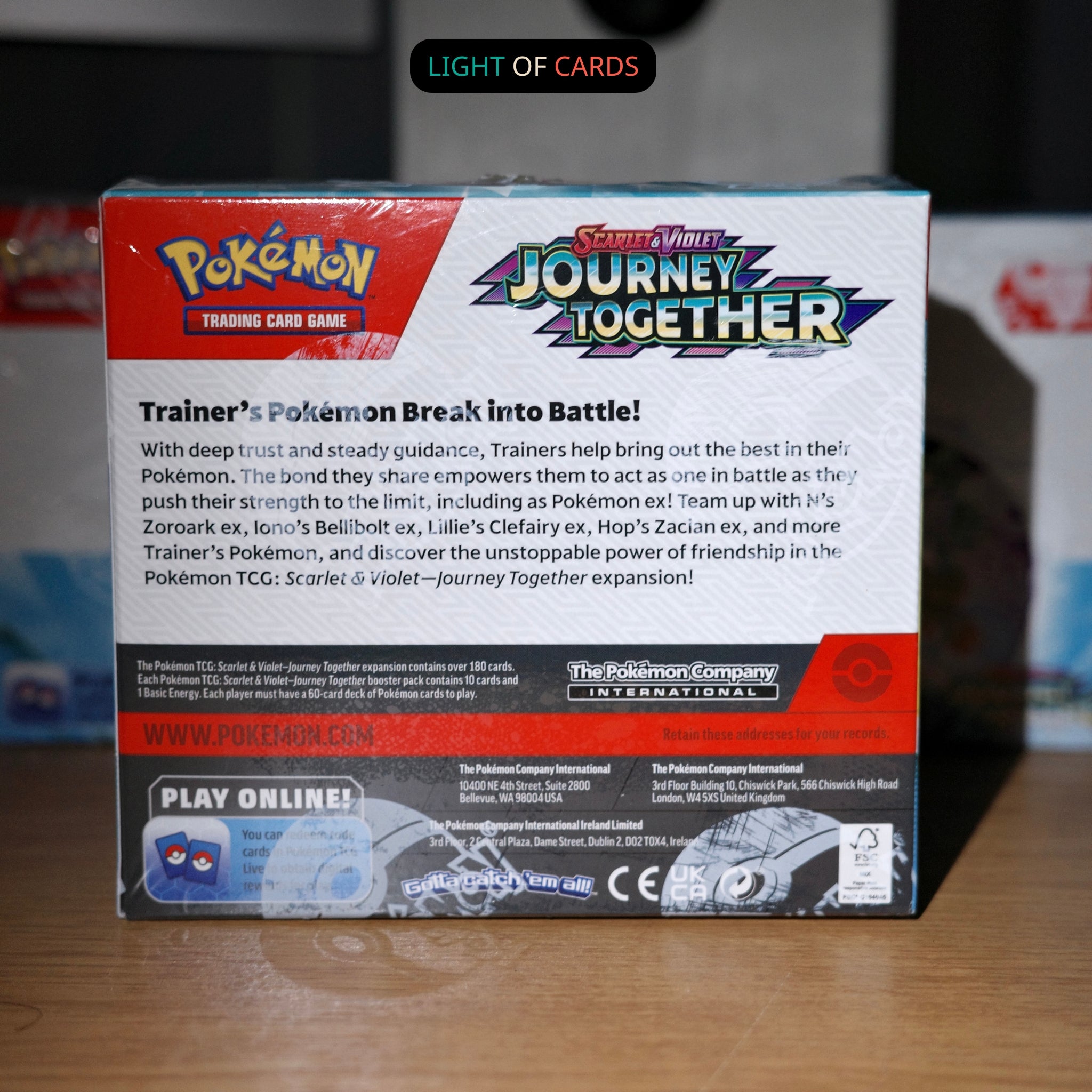 [Sealed]Pokemon TCG - Journey Together - Booster Bundle - 36 Packs