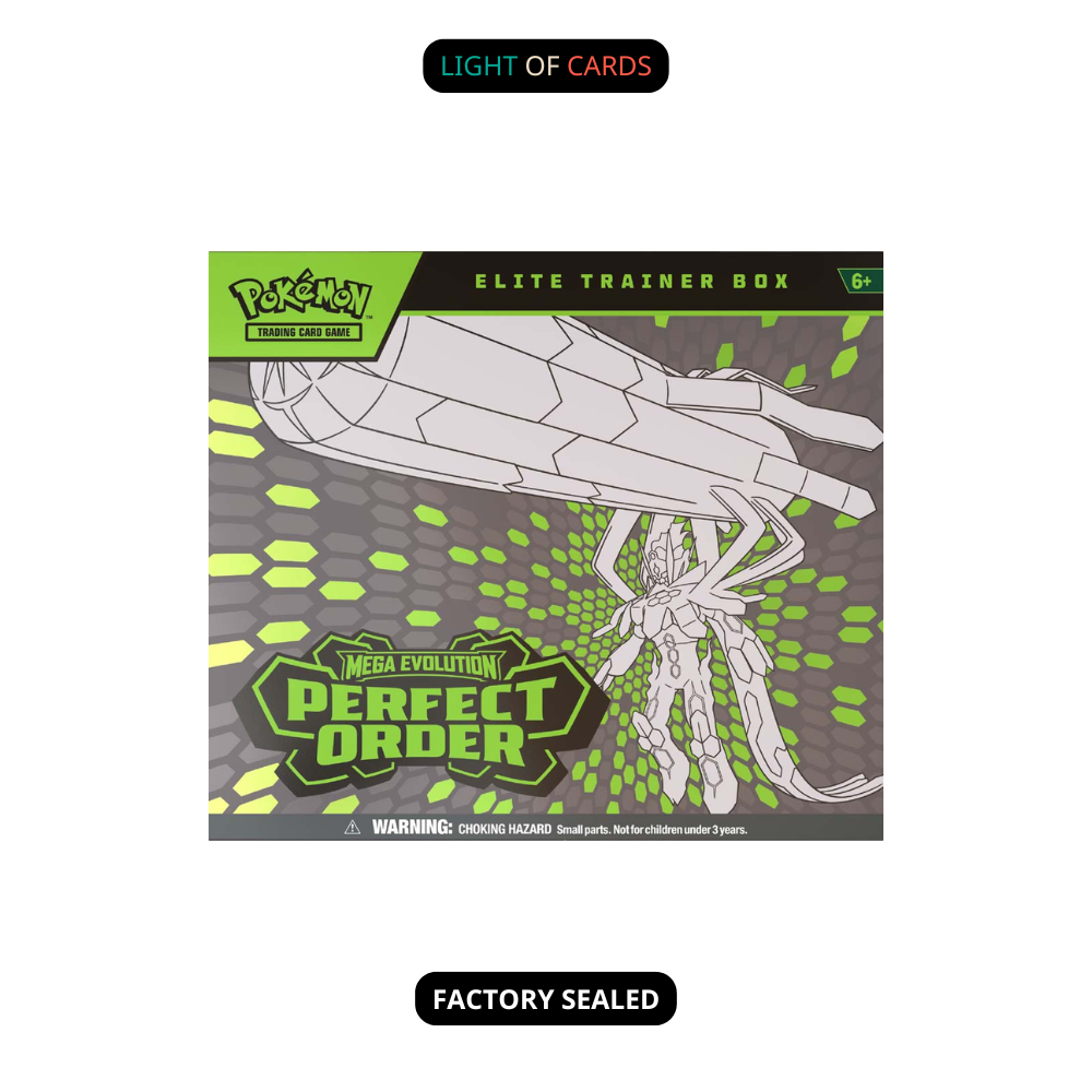 [Sealed] Pokémon TCG - Mega Evolution - Perfect Order Elite Trainer Box