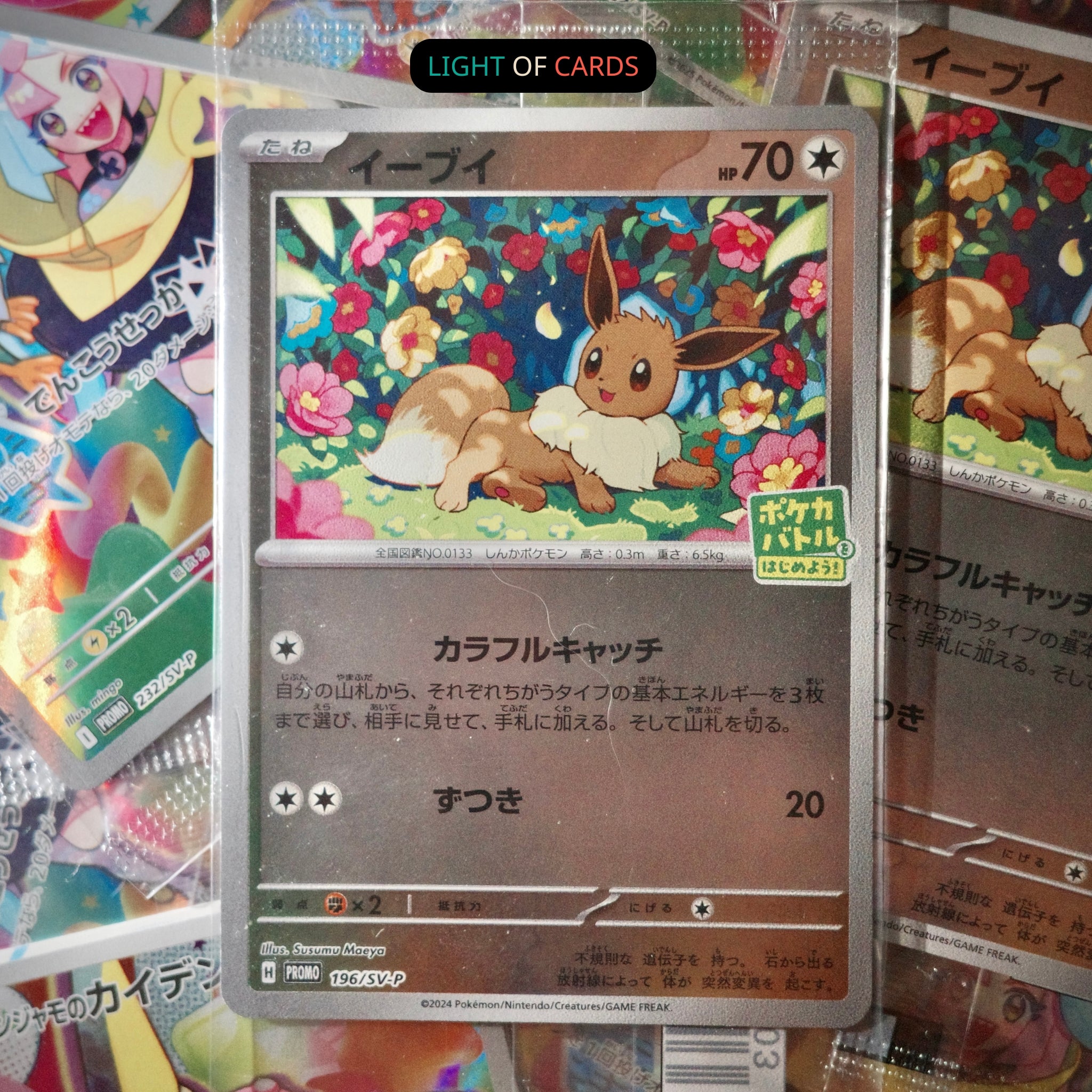 Sealed] Pokémon TCG - Eevee - 196/SV-P - SV9 - JP – Light of Cards