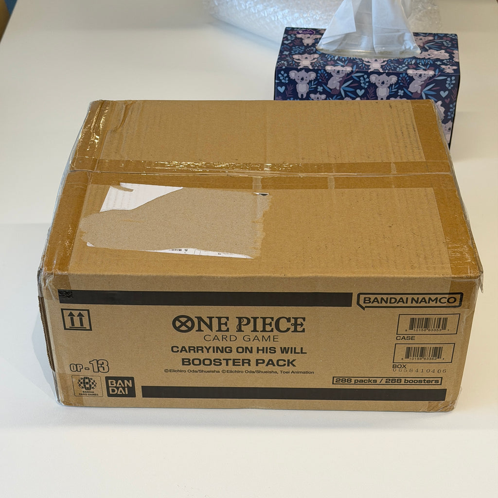 One Piece｜OP-13 Carrying On His Will Booster Box – Sealed Case (12 Boxes) - EN