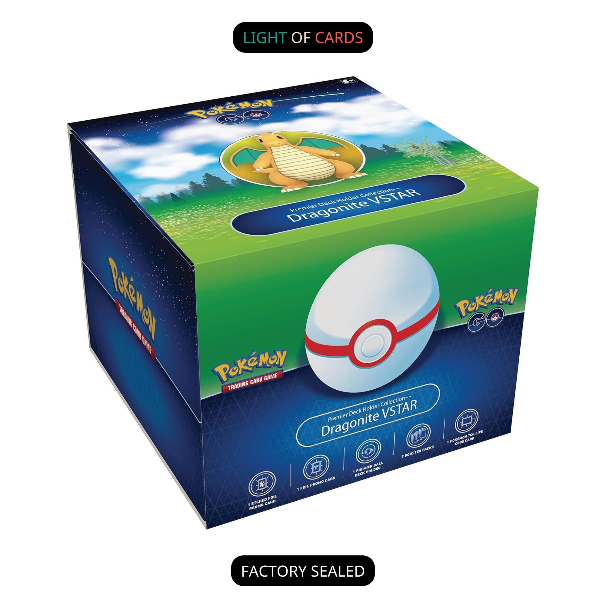 [Sealed] Pokémon TCG - Dragonite VSTAR - Premier Deck Holder Collection