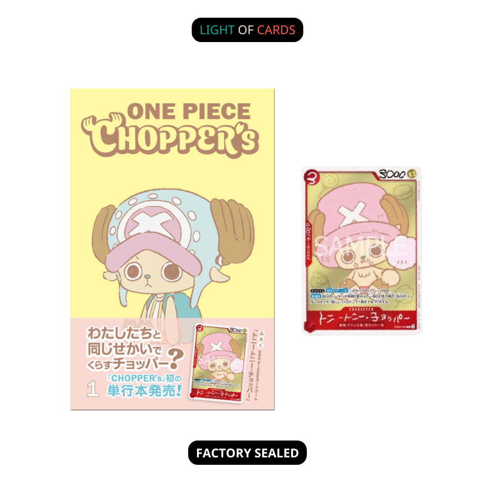 One Piece - Chopper’s Vol 1 Book With Promo Card - EB02-003