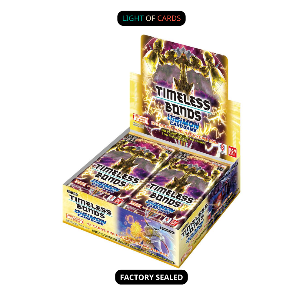 [Sealed] Digimon TCG - Timeless Bonds Booster Box - BT-26 - EN