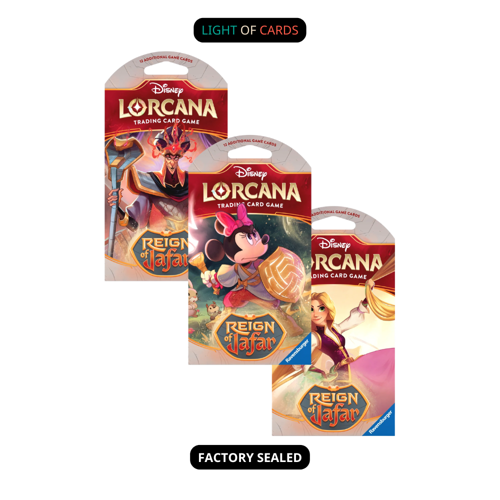 Disney Lorcana TCG - S8 - Reign Of Jafar Booster Sleeved
