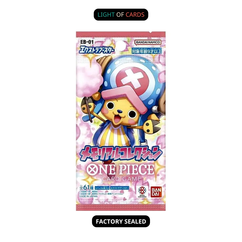 One Piece｜EB-01 Extra Booster Memorial Collection - Booster Box - JP