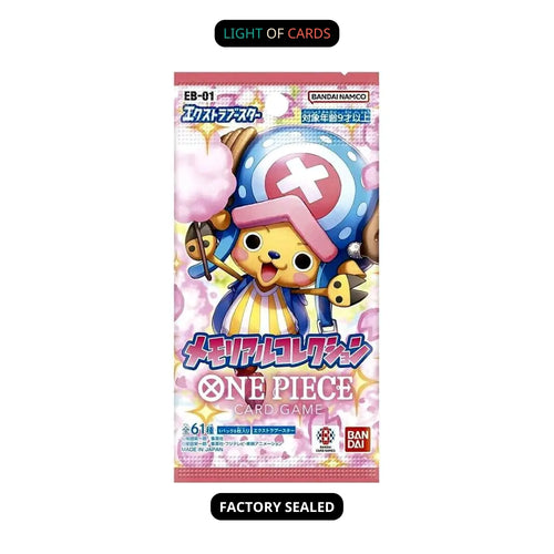 One Piece｜EB-01 Extra Booster Memorial Collection - Booster Box - JP