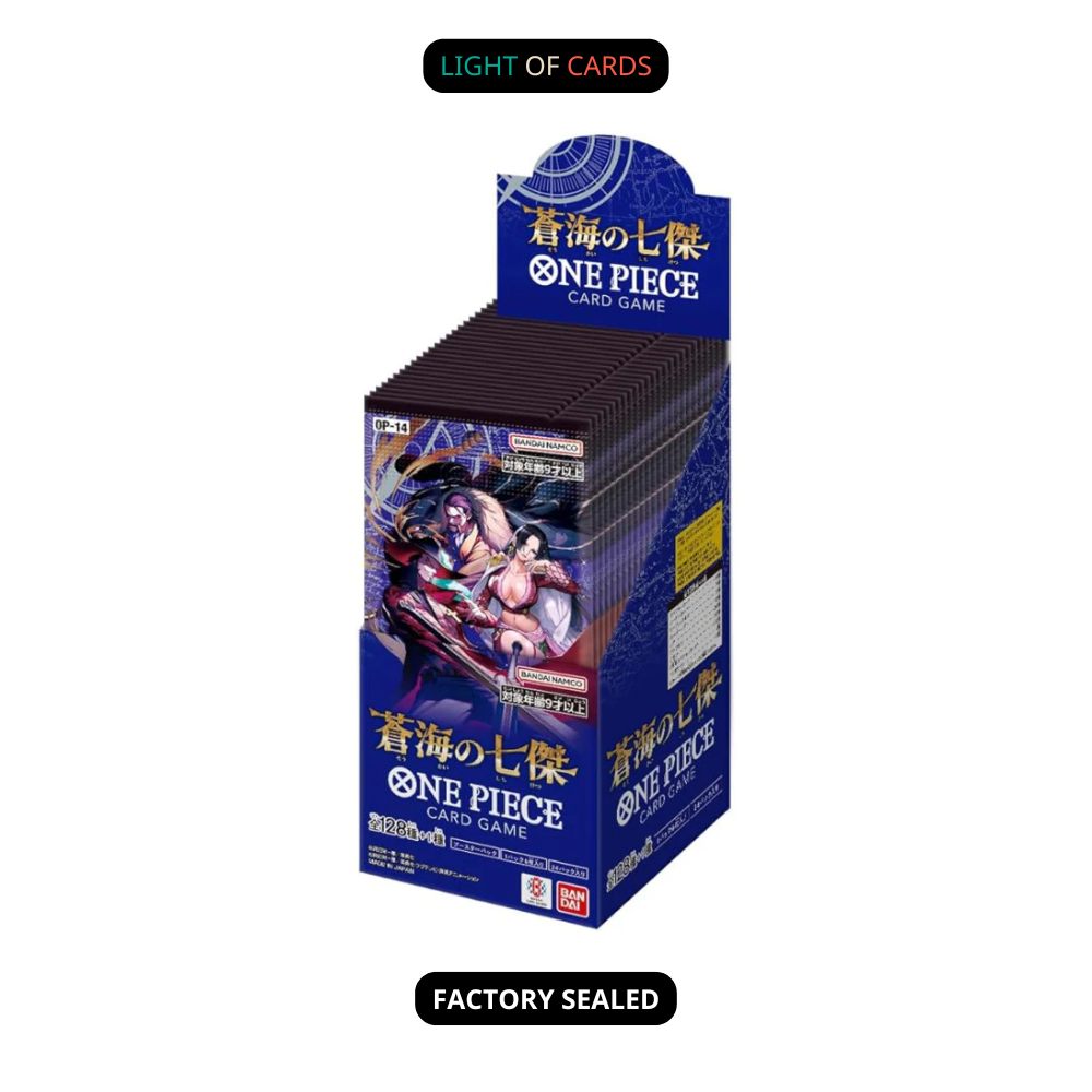 One Piece｜OP-14 The Azure Sea's Seven Booster Box - JP – Light of