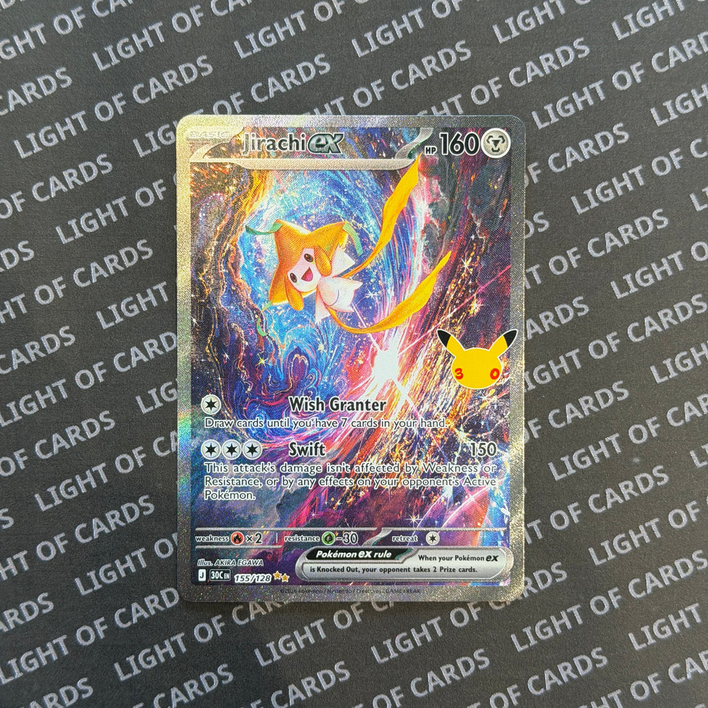 Pokémon TCG - Jirachi ex - 155/128 - 30th Celebration