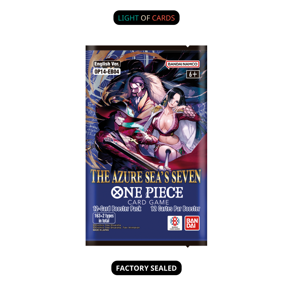 [Single Pack] One Piece｜OP-14 The Azure Sea's Seven - English
